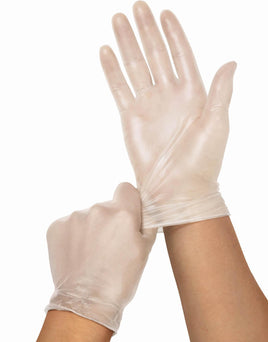 Basic Medical Industries Inc Clear Vinyl Exam Gloves - CA Only - 6PVC511
