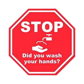 Ergomat LLC COVID-19 Social Distancing Safety Signs and Strips DSV-SIGN 144-SD-Q - 1.0 Each