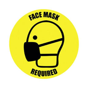 Ergomat LLC COVID-19 Social Distancing Safety Signs and Strips DSV-SIGN 36-SD-B - 1.0 Each