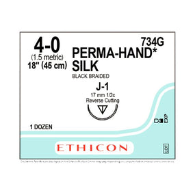 Ethicon Ethicon Perma-Hand Silk Suture 734G - 12.0 Each