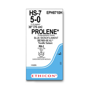 Ethicon Prolene Polypropylene Suture with Hemo-Seal Technology - ETHEPH8710H