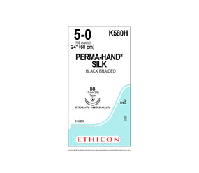 Ethicon Ethicon Perma-Hand Silk Suture K580H - 36.0 Each