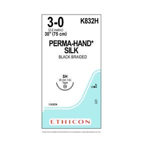 Ethicon Ethicon Perma-Hand Silk Suture K832H - 36.0 Each