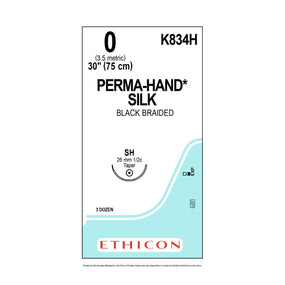 Ethicon Ethicon Perma-Hand Silk Suture K834H - 36.0 Each
