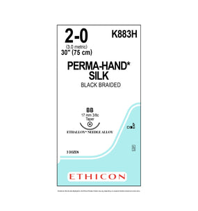 Ethicon Ethicon Perma-Hand Silk Suture - ETHK883H