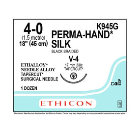 Ethicon Ethicon Perma-Hand Silk Suture - ETHK945G