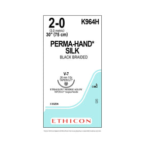 Ethicon Ethicon Perma-Hand Silk Suture K964H - 36.0 Each