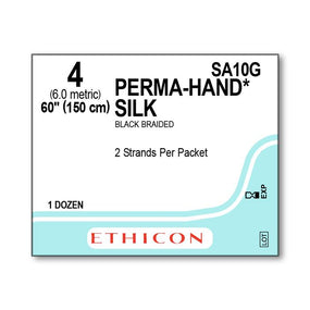 Ethicon Ethicon Perma-Hand Silk Suture SA10G - 12.0 Each