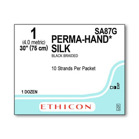 Ethicon Ethicon Perma-Hand Silk Suture SA87G - 12.0 Each