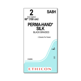Ethicon Ethicon Perma-Hand Silk Suture SA8H - 36.0 Each
