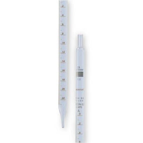 Foxx Life Sciences Class B Borosil Graduated Mohr Pipettes 7060P09D - 20.0 Each