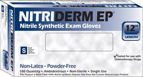 Innovative Healthcare Corporation NitriDerm EP 182 Series Powder-Free Nitrile Gloves - NDA182300