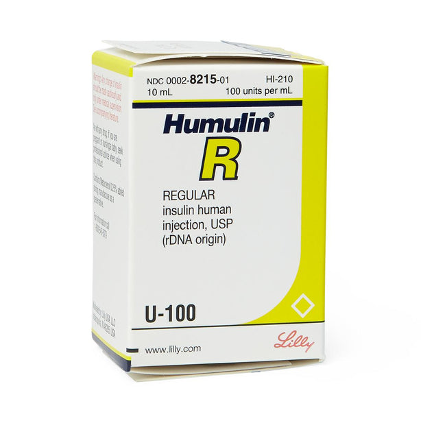 Eli Lilly And Company Humulin Injection 00002-8215-01 - 1.0 Each – RPS ...