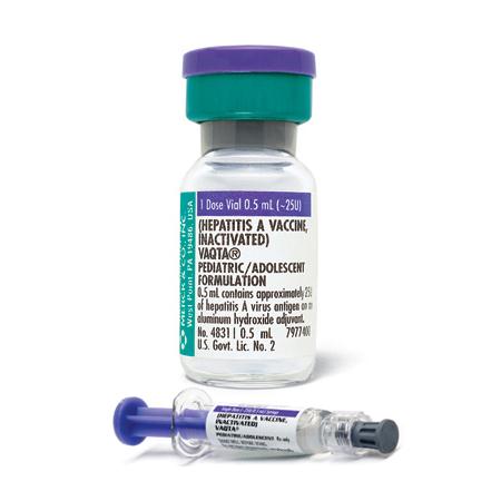 Merck Sharp And Dohme Corporation VAQTA Hepatitis A Injection 00006-4095-02 - 10.0 Each