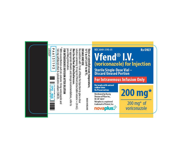 Pfizer Inc / Consumr Hlthcr Vizient NovaPlus Pharmaceuticals 00049-3190-01 - 1.0 Each