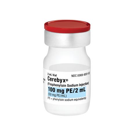 PFIZER INC/CONSUMR HLTHCR Cerebyx Injections 00069-6001-25 25 Each - MDL-0069-6001-25