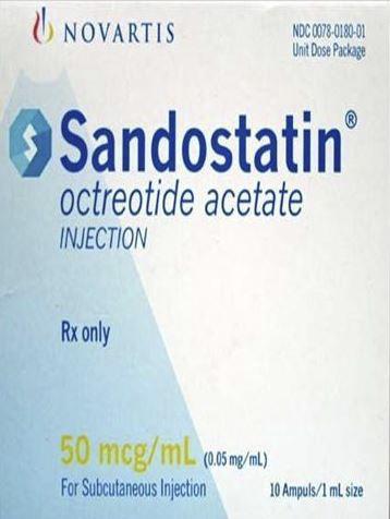 Novartis Consumer Health Inc Sandostatin Injection 00078-0180-01 - 10.0 Each