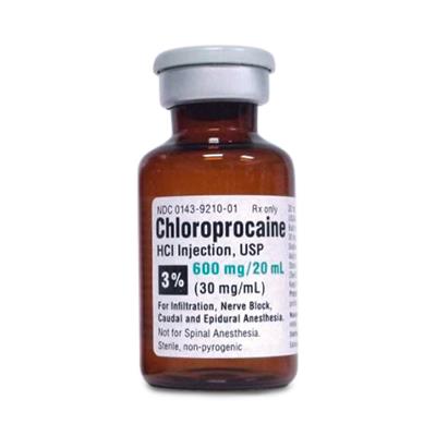 Hikma Pharmaceuticals Plc Nesacain Chloroprocaine Injection 00143-9210-10 - 10.0 Each