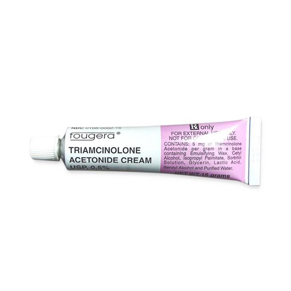 Fougera Acetonide Topical Ointment 00168-0002-15 Triamcinolone ACE 0.5% Cream 15gm - MDL-0168-0002-15 - 1 Each