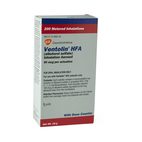 GLAXO SMITHKLINE PLC Ventolin HFA Inhaler 00173-0682-20 1 Each - MDL-0173-0682-20