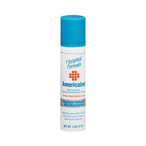 MOBERG PHARMA NORTH AMERICA LLC Americaine Benzocaine 20% Topical Anesthetic Spray 00235-0378-82 1 Each - MDL-0235-0378-82