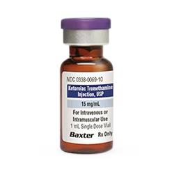 Baxter Healthcare Ketorolac Tromethamine Injection 00338-0069-10 - 10.0 Each - MDL-0338-0069-10