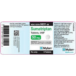 Mylan Sumatriptan Oral Tablets 00378-5631-59 - 1.0 box - MDL-0378-5631-59