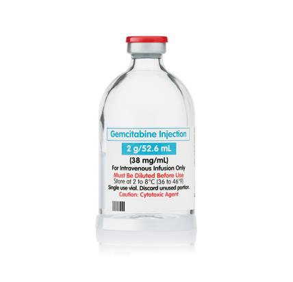 Gemcitabine Injections - 00409-0182-01 - 1 Each - MDL-0409-0182-01