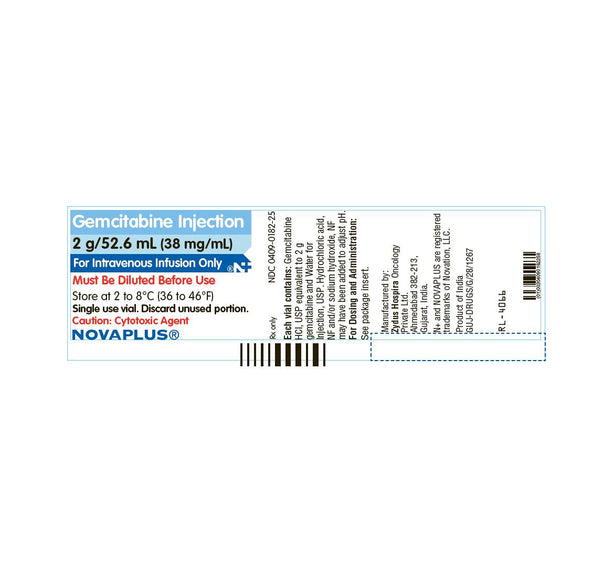 Pfizer Inc / Consumr Hlthcr Vizient NovaPlus Pharmaceuticals 00409-0182-25 - 1.0 Each