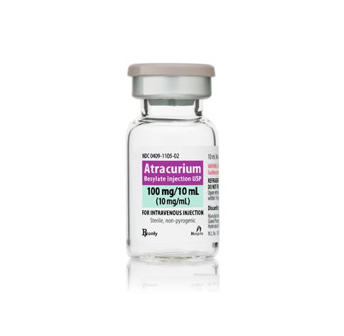 Atracurium Besylate Injection - 00409-1105-02 - 10 Each - MDL-0409-1105-02