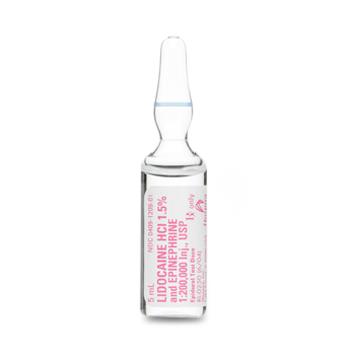 Pfizer Inc / Consumr Hlthcr Lidocaine with Epinephrine Injection 00409-1209-01 - 10.0 Each