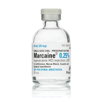Pfizer Inc / Consumr Hlthcr Marcaine Injection 00409-1559-10 - 10.0 Each - MDL-0409-1559-10