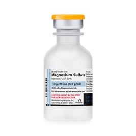 Pfizer Inc / Consumr Hlthcr Magnesium Sulfate Injection 00409-2168-77 - 25.0 Each