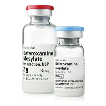 Pfizer Inc / Consumr Hlthcr Deferoxamine Mesylate Injections 00409-2337-25 - 4.0 Each - MDL-0409-2337-25