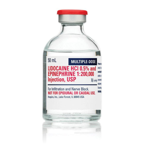 Pfizer Inc / Consumr Hlthcr Lidocaine with Epinephrine Injection 00409-3177-01 - 25.0 Each