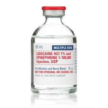 Pfizer Inc / Consumr Hlthcr Lidocaine with Epinephrine Injection 00409-3178-03 - 25.0 Each