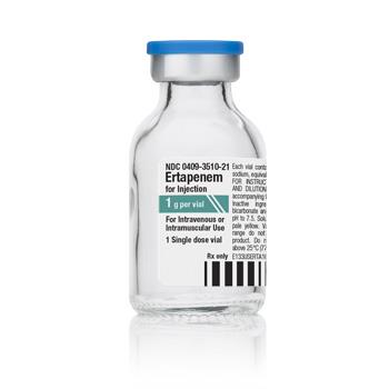 Pfizer Inc / Consumr Hlthcr Ertapenem Injection - 0409-3510-22