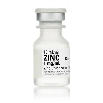 Pfizer Inc / Consumr Hlthcr Zinc Injection 00409-4090-01 - 25.0 Each - MDL-0409-4090-01
