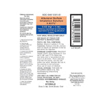 Nephron Pharmaceuticals Albuterol Sulfate Inhalation Solution 00487-0301-01 - 30.0 Each