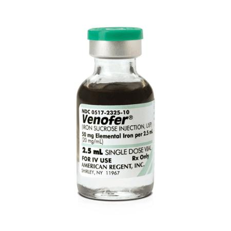 American Regent Inc Venofer Injections 00517-2325-10 - 10.0 Each