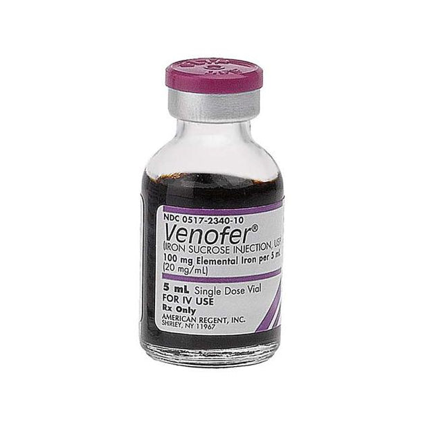 American Regent Inc Venofer Injections 00517-2340-10 - 10.0 Each