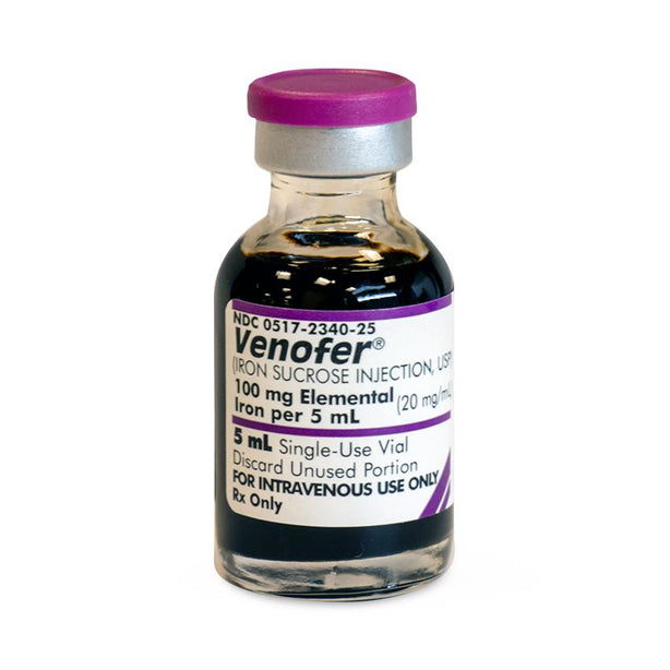 American Regent Inc Venofer Injections 00517-2340-25 - 25.0 Each