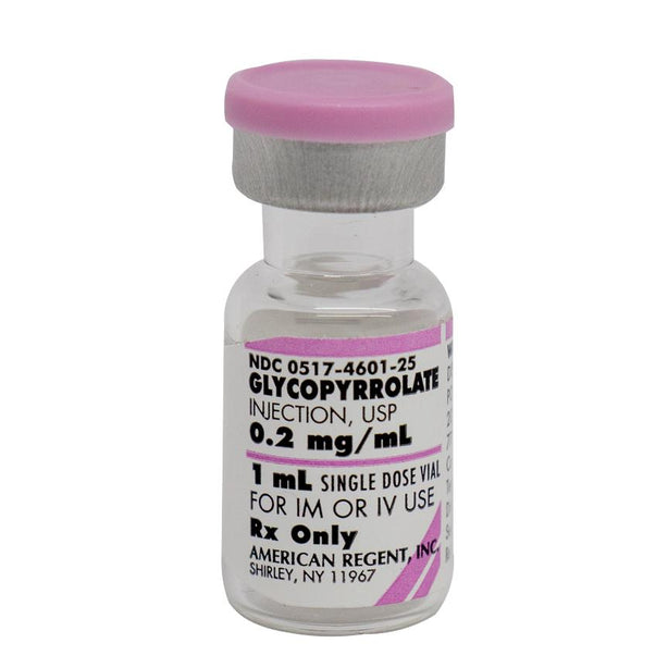 American Regent Inc Glycopyrrolate Injections 00517-4601-25 - 25.0 Each