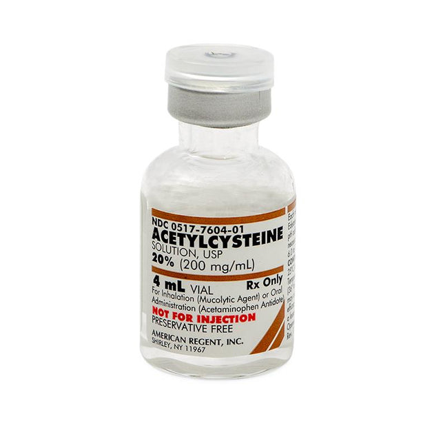 American Regent Inc Acetylcysteine Oral for Inhalation 00517-7604-25 - 25.0 Each