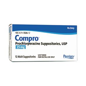 Perrigo Compro Suppository 00574-7226-12 - 1.0 box - MDL-0574-7226-12