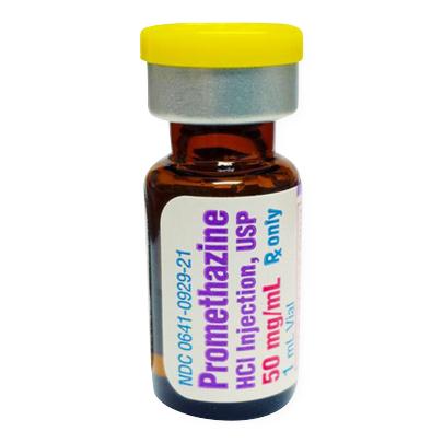 Hikma Pharmaceuticals Plc Promethazine HCL Injections USP 00641-0929-25 - 25.0 Each - MDL-0641-0929-25
