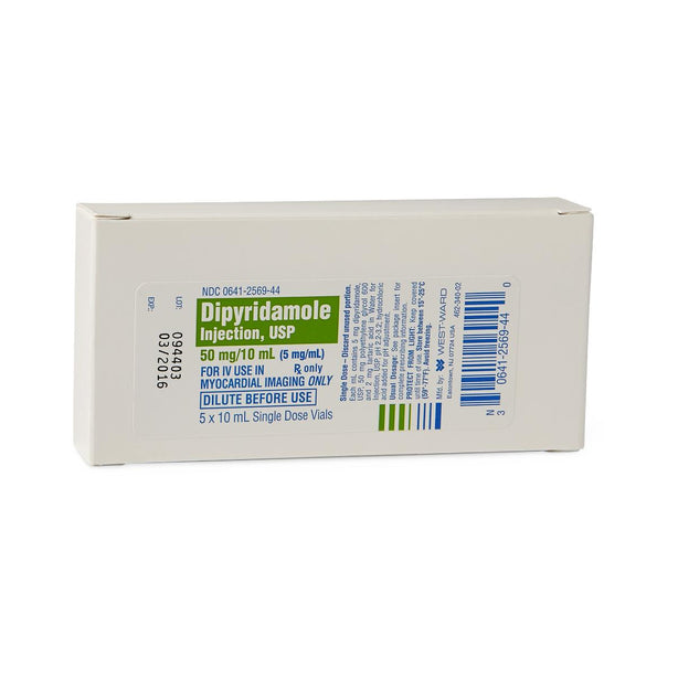HIKMA PHARMACEUTICALS PLC Dipyridamole Injection 00641-2569-44 5 Each - MDL-0641-2569-44