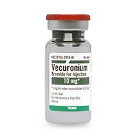 Teva Pharmaceuticals Usa Vecuronium Bromide Injections 00703-2914-03 - 1.0 box