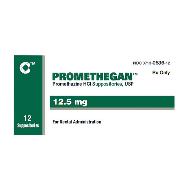Promethegan Suppositories - 00713-0536-12 - 1 box - MDL-0713-0536-12