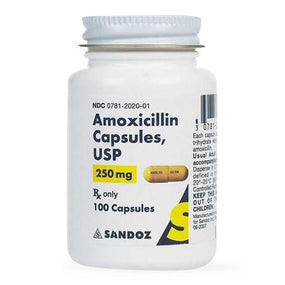 Sandoz Amoxicillin Oral 00781-2020-01 - 100.0 Each